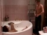 Naked Stepmother Invite Her Stepson To Take A Bath Together