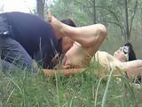 Aunty Gets Fucked In The Forest