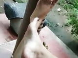 Srilankan beautiful feet model 