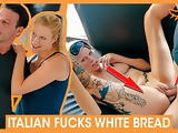 White Bread Claudia Swea BANGED by Italian macho!WOLF WAGNER
