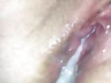 Eating someone messy cream pie,wilingly ,swallow,go Last