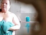 Ugly wife Krissy bath and shower 2-4-2018